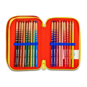 Seven Astuccio 3 Zip Completo Disney Pixar Toy Story 5 Per Scuola Elementare