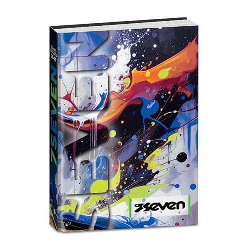 Seven Diario 12 Mesi Datato Boy Abstract Multicolore 2026-2027