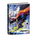 Seven Diario 12 Mesi Datato Boy Abstract Multicolore 2026-2027