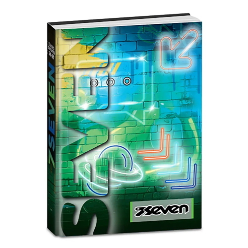 Seven Diario 12 Mesi Datato Boy Neon Wall 2026-2027
