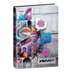 Seven Diario 12 Mesi Datato Girl Urban Graffiti Heart 2026-2027