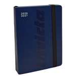 Invicta Diario Agenda Pocket 16 Mesi 2026-2027 Blu Con Elastico Per Studenti