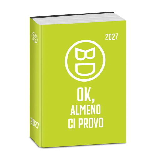 Seven Diario Bastardidentro Standard 16 Mesi Say Bd Verde Lime 2026-2027
