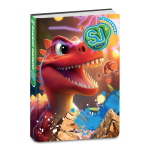 Seven Diario 10 Mesi Datato Sj Gang Animali T-Rex Rosso Per Scuola Primaria 2026-2027
