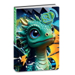 Seven Diario 10 Mesi Datato Sj Gang Animali Drago Verde Per Scuola Primaria 2026-2027