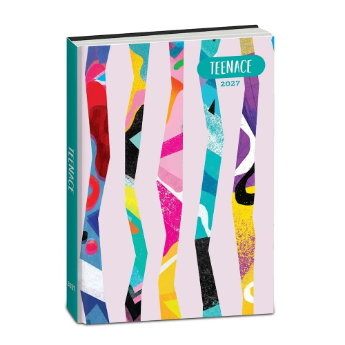 Seven Diario Teenace Standard 12 Mesi Dark Bubble Pop Per Studenti 2026-2027