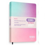 Seven Diario Teenace Special PU 12 Mesi Sfumato Viola E Turchese 2026-2027