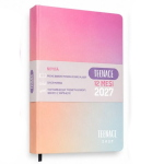 Seven Diario Teenace Special PU 12 Mesi Sfumato Rosa E Azzurro 2026-2027