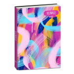 Seven Diario Teenace Fluo 12 Mesi Abstract Paint 2026-2027 Per Studenti