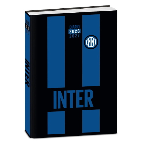 Seven Diario Inter Standard 12 Mesi Righe Nerazzurre Classiche Per Studenti 2026-2027