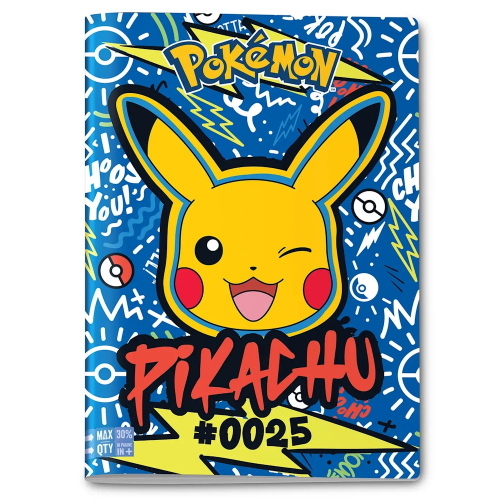 Seven Maxi Quaderno A4 Pokémon Rigatura A Per 1 E 2 Elementare Quality