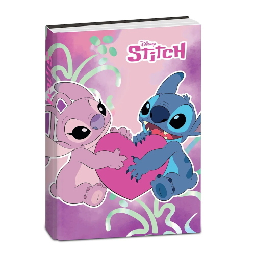 Seven Diario Stitch E Angel Abbraccio 10 Mesi Disney 2026-2027 Per Scuola Elementare E Media