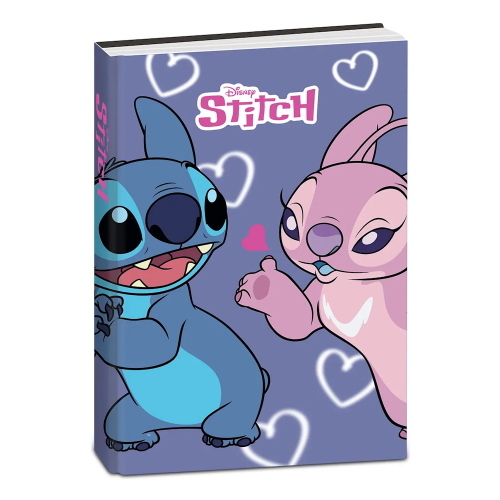 Seven Diario Stitch E Angel Innamorati 10 Mesi Disney 2026-2027 Per Scuola Elementare E Media