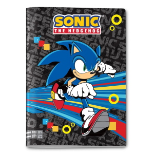 Seven Maxi Quaderno A4 Sonic The Hedgehog Rigatura A Per 1 E 2 Elementare Quality