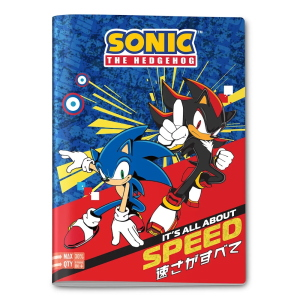 Seven Maxi Quaderno A4 Sonic The Hedgehog Rigatura A Per 1 E 2 Elementare Quality