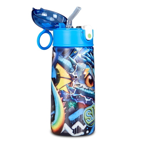 Seven Borraccia Termica Sj Gang Cyber Drago Boy Per Bambini 460ml