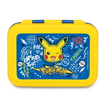 Seven Portamerenda Pokemon Pikachu Blu Per Scuola Elementare
