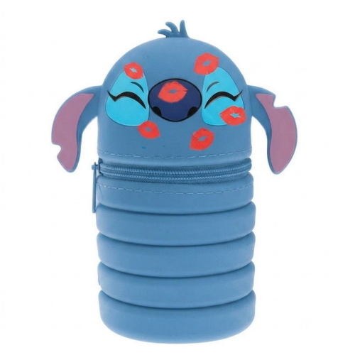 Seven Astuccio Allungabile Silicone Disney Stitch Baci Per Scuola