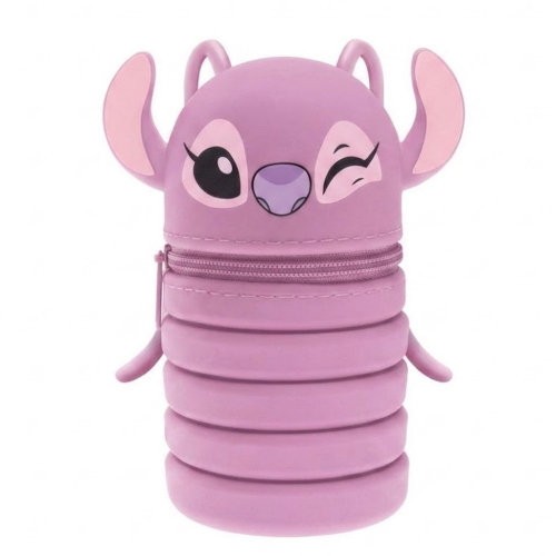 Seven Astuccio Allungabile Silicone Disney Angel Rosa Per Scuola