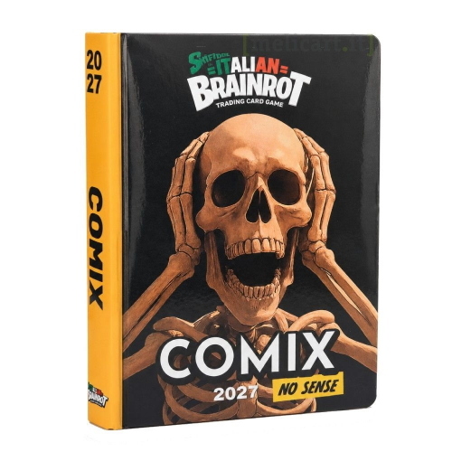 Comix Diario Datato 2026-2027 Brainrot Teschio