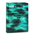 Comix Diario Datato 2026-2027 16 Mesi Standard Onde Verde Matematica
