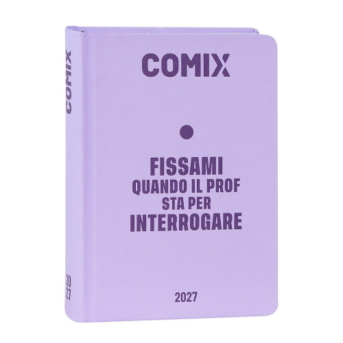Comix Diario Datato 2026-2027 16 Mesi Standard Lilla Fissami