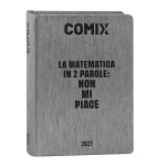 Comix Diario Datato 2026-2027 16 Mesi Standard Grigio Matematica