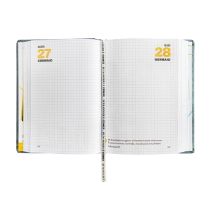 Comix Diario Datato 2026-2027 16 Mesi Standard Grigio Matematica