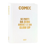 Comix Diario Datato 2026-2027 16 Mesi Mini Bianco Glow Up