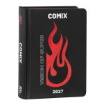 Comix Diario Datato 2026-2027 16 Mesi Medium Vision of Super Fiamma Rossa