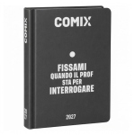 Comix Diario Datato 2026-2027 13 Mesi Standard Nero Fissami