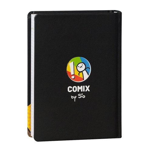 Scomix by Sio Diario Datato 2026-2027 16 Mesi Medium Nero Ideogramma