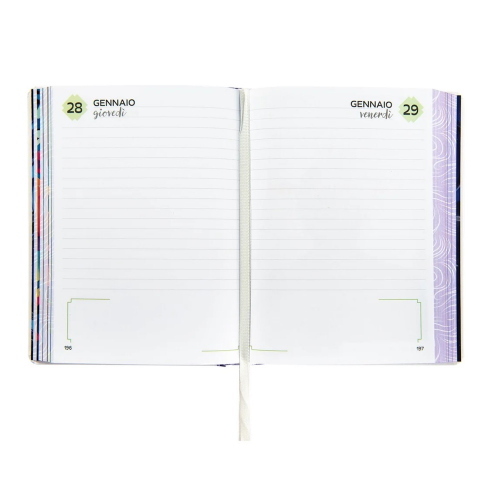 Me My Evolution Diario Datato 2026-2027 16 Mesi Medium Viola