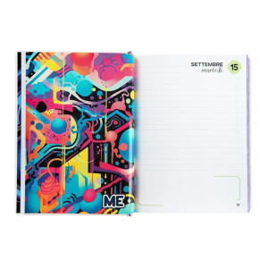 Me My Evolution Diario Datato 2026-2027 16 Mesi Medium Viola