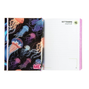 Me My Evolution Diario Datato 2026-2027 16 Mesi Medium Cuore Pink