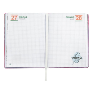 Eastpak Diario Datato 2026-2027 13 Mesi Medium Pink Gradient