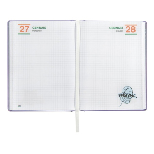 Eastpak Diario Datato 2026-2027 13 Mesi Medium Lilla