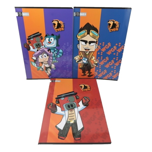 Lyon Gamer Quaderno Maxi A4 Rigo B Per Terza Elementare Panini