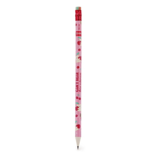 Legami Matita In Carta Riciclata I Used To Be A Newspaper Teddy Bear Cherry Pink Per Scuola E Ufficio
