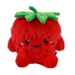 I-Total Peluche Cuscino Fresh Market Fragola Per Bambini E Arredo Kawaii