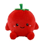 I-Total Peluche Cuscino Fresh Market Pomodoro Per Bambini E Arredo Kawaii