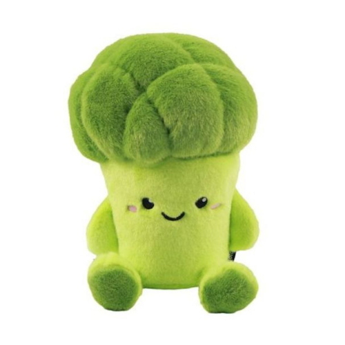 I-Total Peluche Cuscino Fresh Market Broccolo Per Bambini E Arredo Kawaii