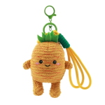 I-Total Portachiavi Crochet Fresh Market Ananas Per Zaino E Chiavi