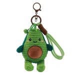 I-Total Portachiavi Crochet Fresh Market Avocado Per Zaino E Chiavi