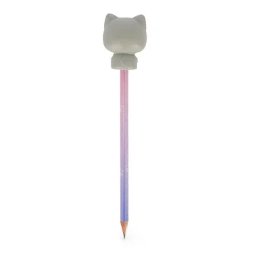 Legami Matita Con Squishy Antistress Squeezies Gatto Per Scuola E Tempo Libero