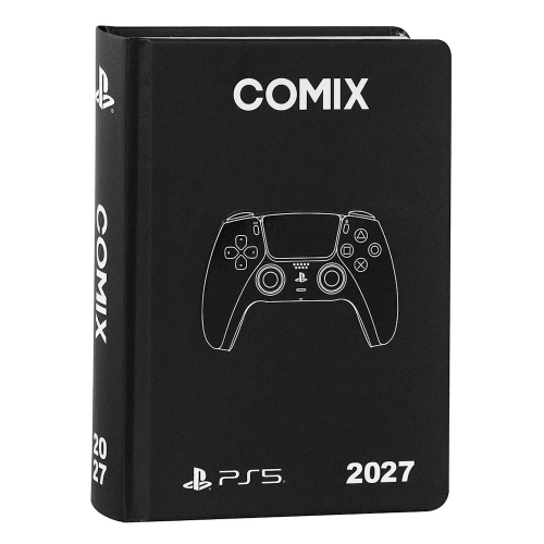 Comix Diario Scolastico 16 Mesi Special Edition PlayStation 5 Con Adesivi 2026-2027 Per Studenti