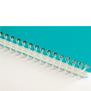 Nikoffice Quaderno Spiralato A5 Colori Assortiti Quadretti 5mm Con 5 Separatori Per Studenti