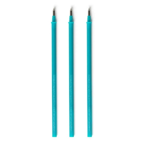 Legami Set 3 Refill Per Penna Cancellabile Inchiostro Turchese 0.7 mm