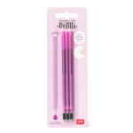 Legami Set 3 Refill Per Penna Cancellabile Inchiostro Viola 0.7 mm