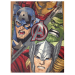 Avengers Coperta Plaid Assemble 100x150 cm